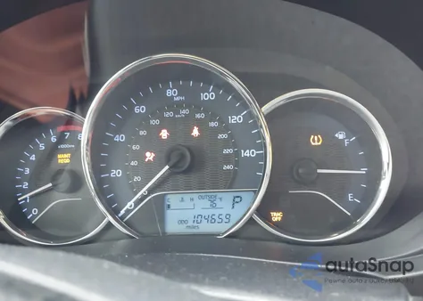 2014 Toyota Corolla Le из США, поврежденный, VIN 2T1BURHE2EC104746